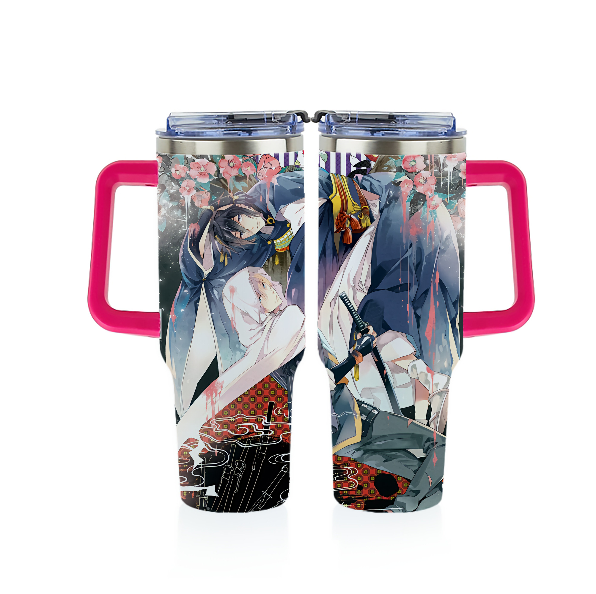 （画像用） 刀剣乱舞 Touken Ranbu 1200ｍLフルプリント車用タンブラー